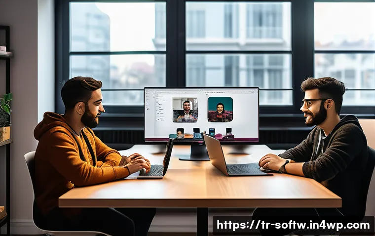 오픈소스 소프트웨어의 향후 발전 방향 - A diverse group of Turkish software developers collaborating remotely on an open source project, sho...
