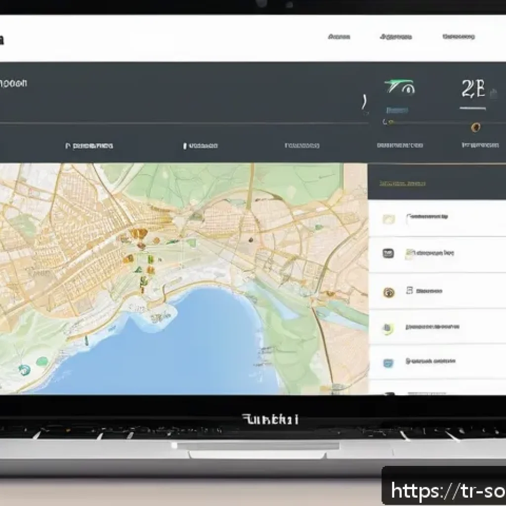 오픈소스 소프트웨어와 사용자 친화성 개선 방법 - A sleek and modern user interface design concept showcasing a minimalist open source software dashbo...