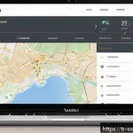 Home 21 오픈소스 소프트웨어와 사용자 친화성 개선 방법 - A sleek and modern user interface design concept showcasing a minimalist open source software dashbo...