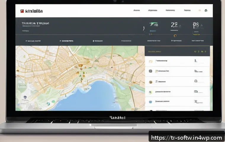 오픈소스 소프트웨어와 사용자 친화성 개선 방법 - A sleek and modern user interface design concept showcasing a minimalist open source software dashbo...